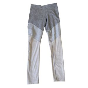 Outdoor Voices Grey Colorblock Warmup Leggings High Rise Activewear Womens Small